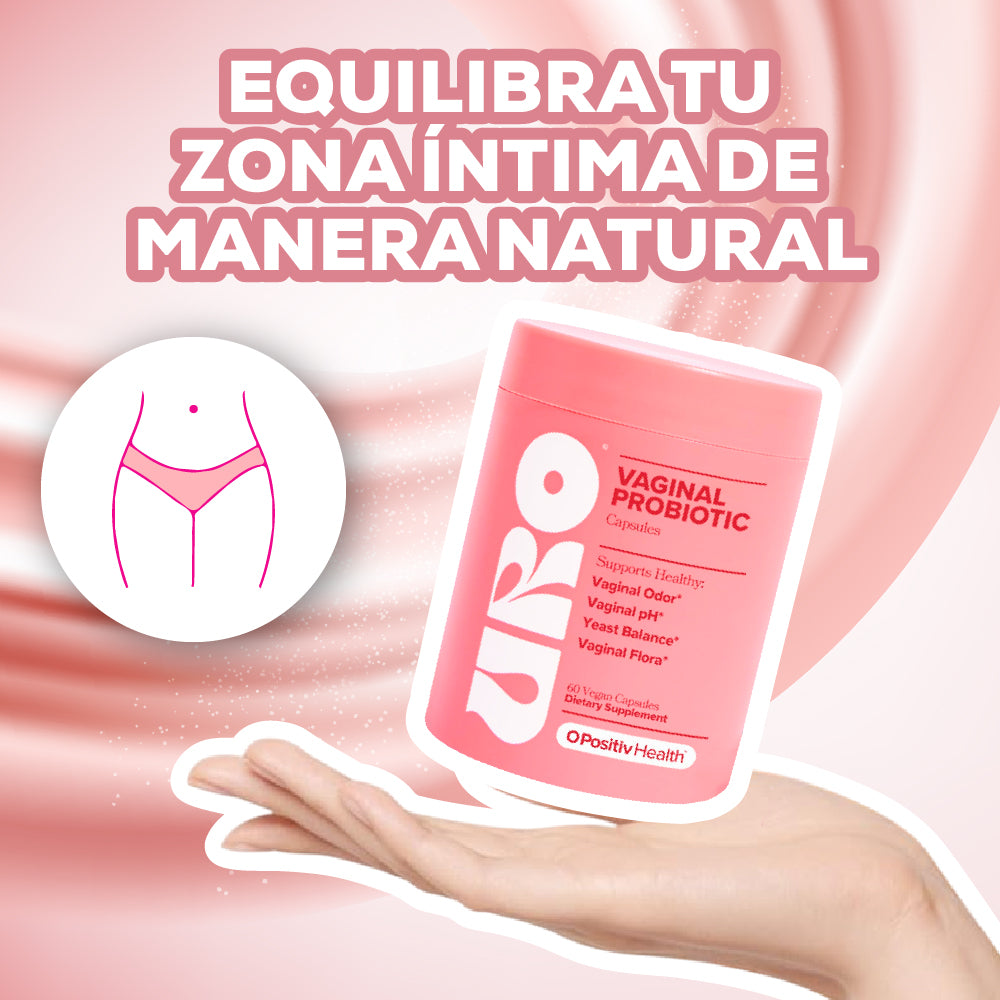 URO™: Probiótico Vaginal Especializado que Equilibra el pH y Previene Infecciones Íntimas