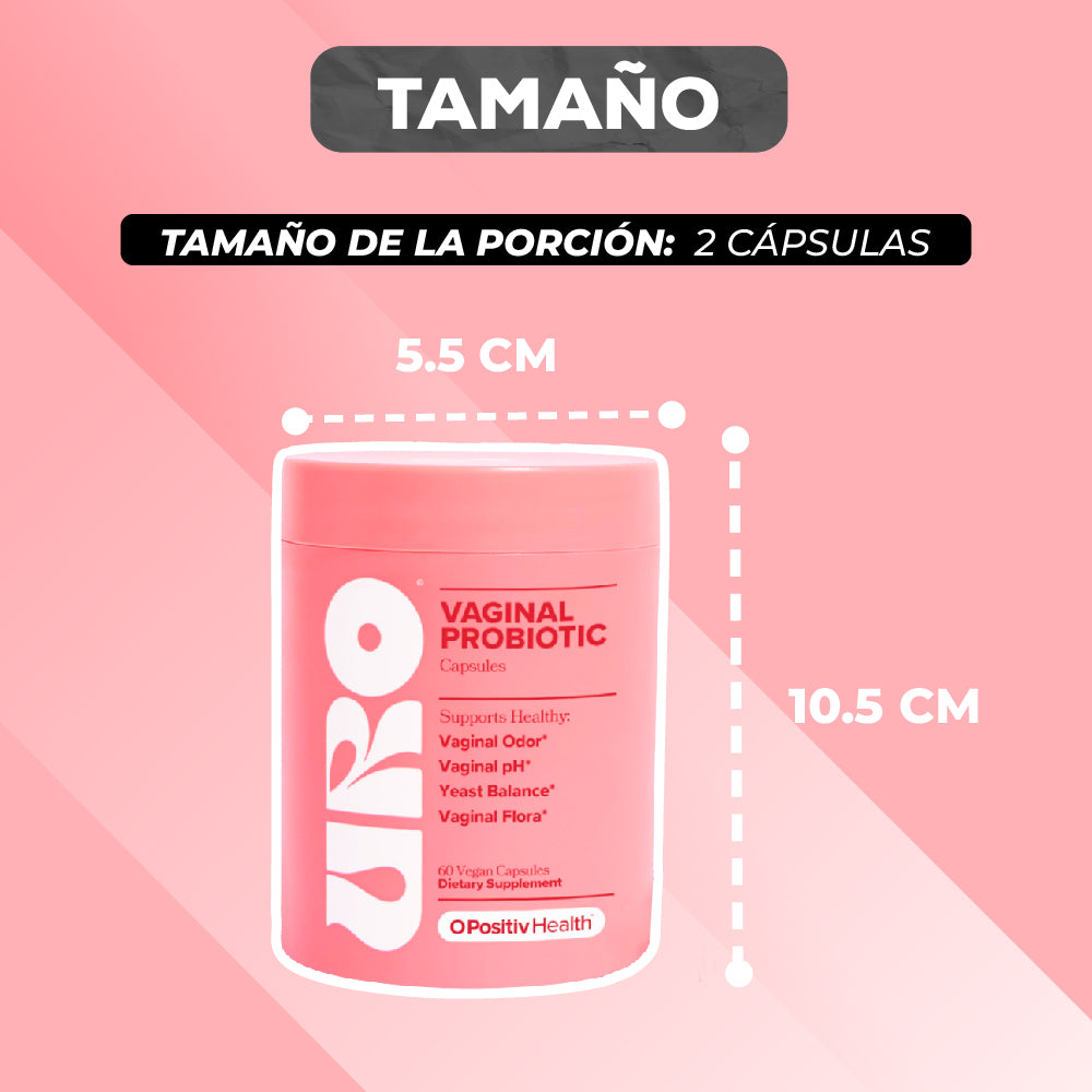 URO™: Probiótico Vaginal Especializado que Equilibra el pH y Previene Infecciones Íntimas