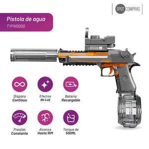 Pistola De Agua Eléctrica Automática