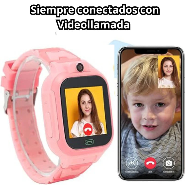 RELOJ GPS CON LOCALIZADOR EN TIEMPO REALY CÁMARA INTEGRADA GRATIS SIM