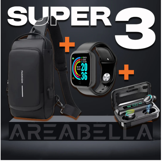 SUPER COMBO 3: SEGURIDAD, SONIDO Y TECNOLOGÍA EN UN SOLO PAQUETE!