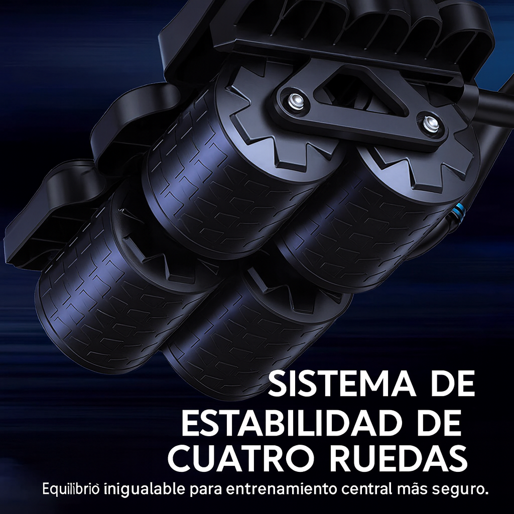 Rueda Abdominal Con Rebote Automatico