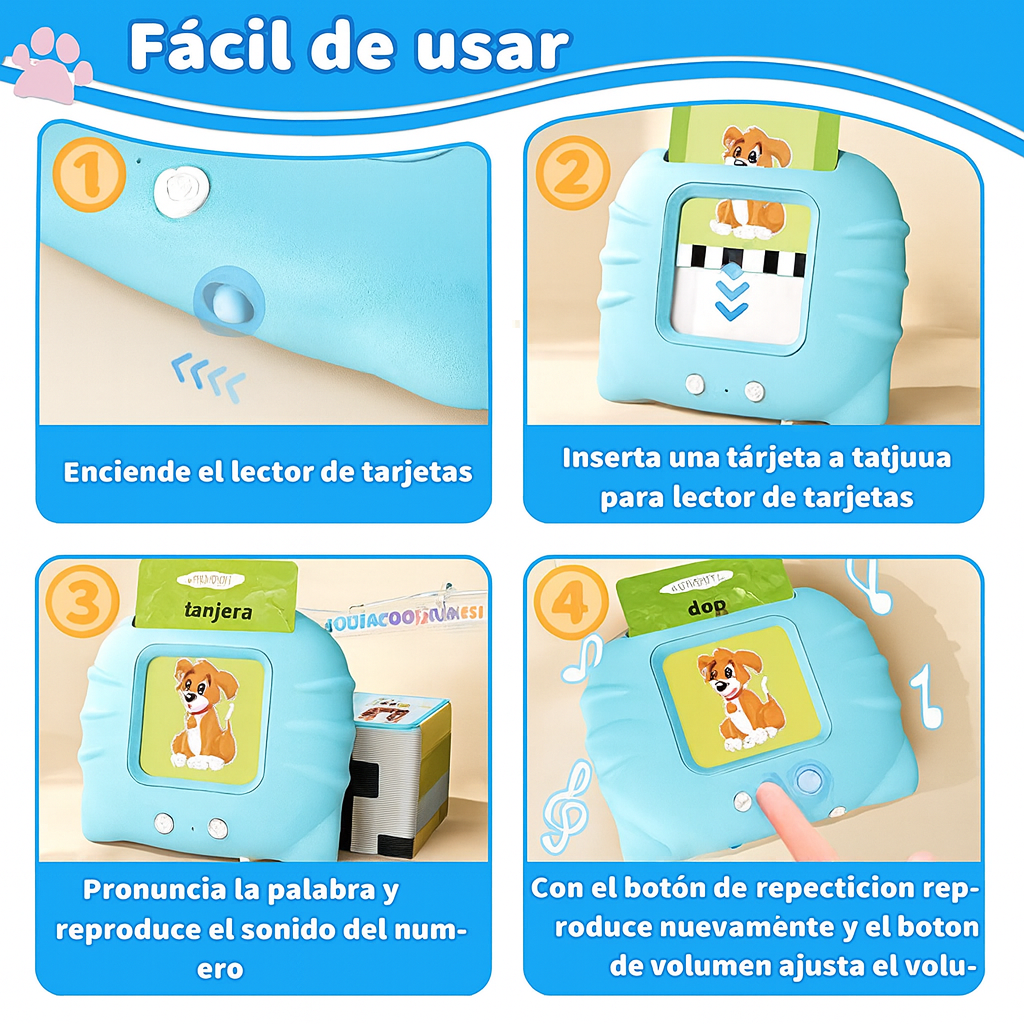 VerbaLingo - Tarjetas Educativas Bilingües