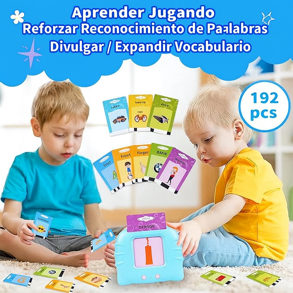 VerbaLingo - Tarjetas Educativas Bilingües