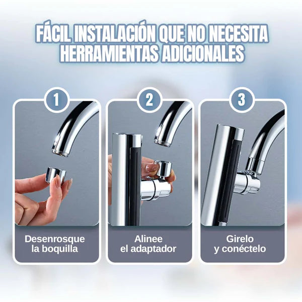 Grifo multifuncional 4 en 1