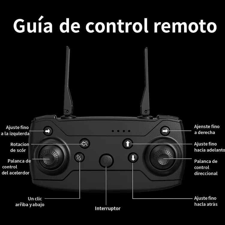 Dron profesional E4 8K gran angular HD 1080P cámara WiFi FPV