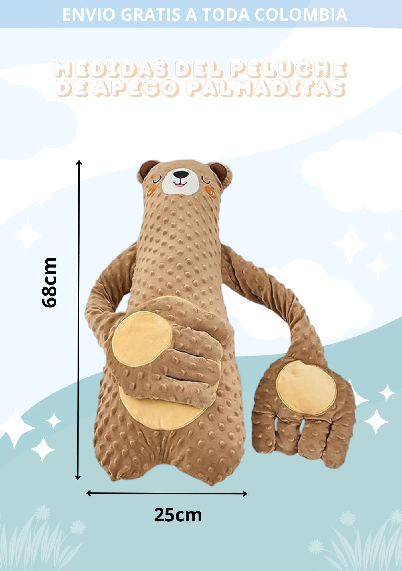 Muñeco para Dormir Bebe Relajante