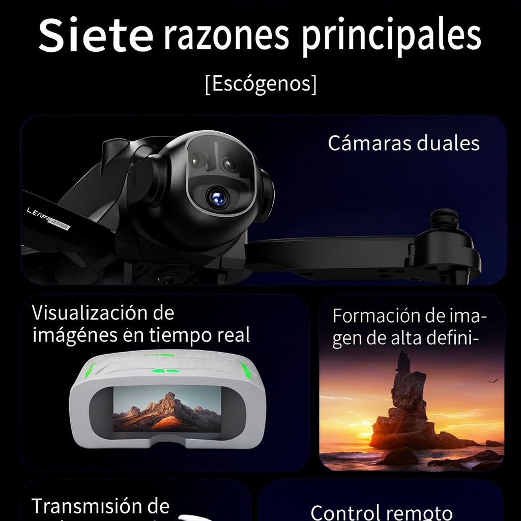 Dron profesional E4 8K gran angular HD 1080P cámara WiFi FPV