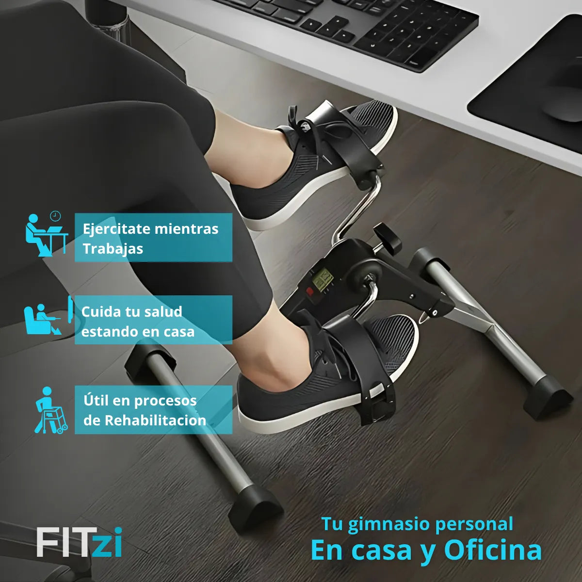 Mini Bicicleta Estatica Portatil